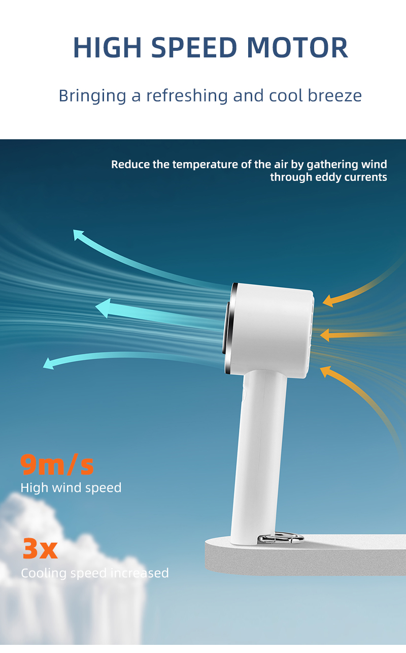 Refrigeration Handheld Fan YWF006 – portable fan detail 6