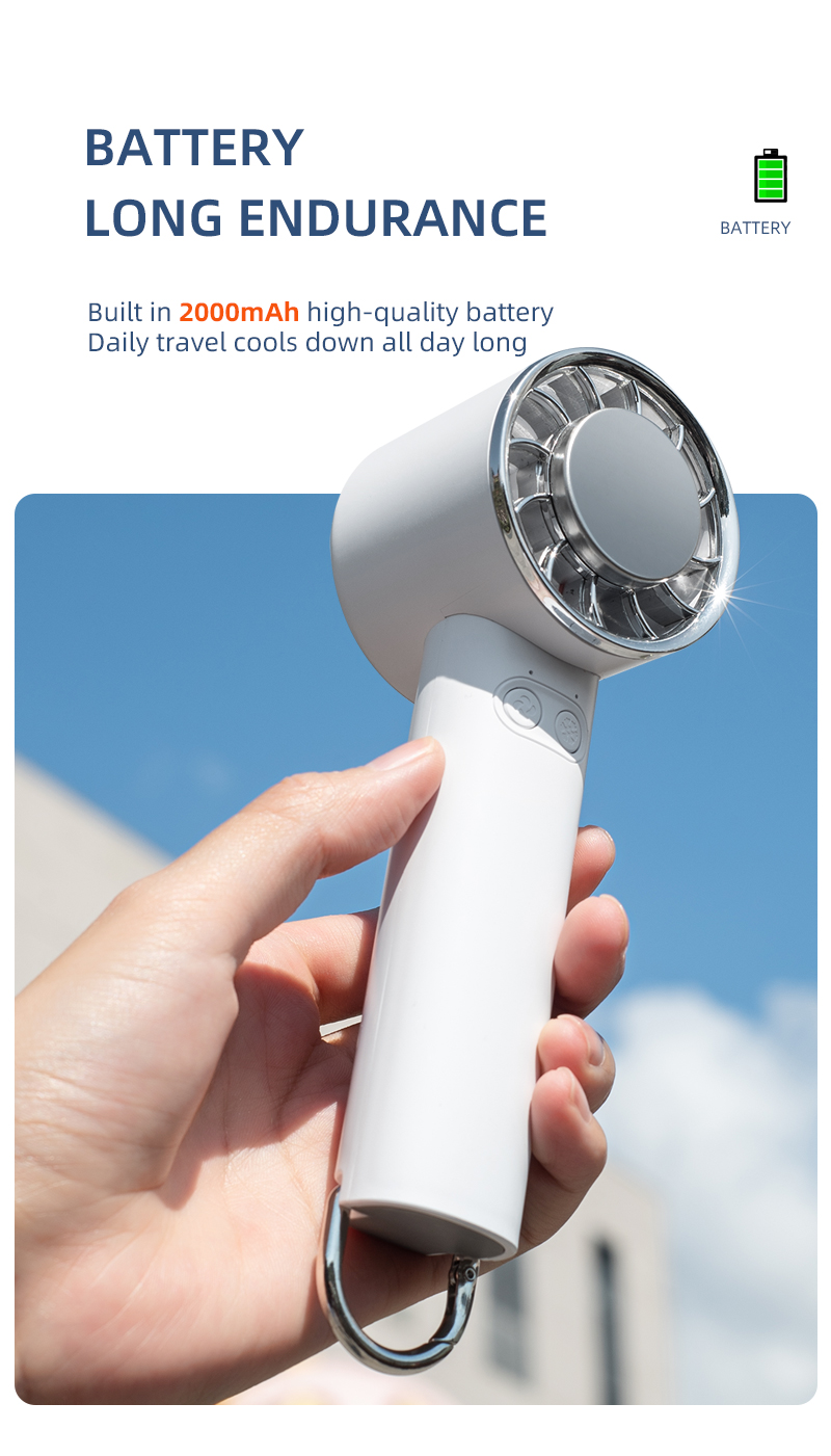 Refrigeration Handheld Fan YWF006 – portable fan detail 9