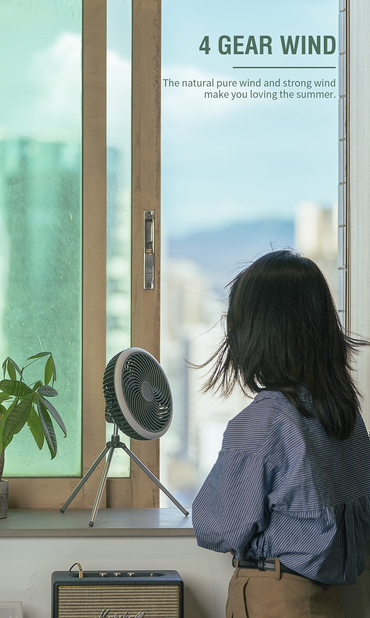 Portable Camping Fan YWF018 – portable fan detail 5
