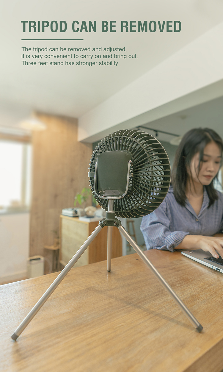 Portable Camping Fan YWF018 – portable fan detail 8