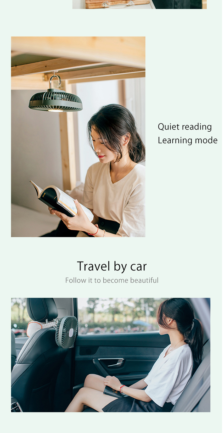 Portable Camping Fan YWF017 – portable fan detail 7