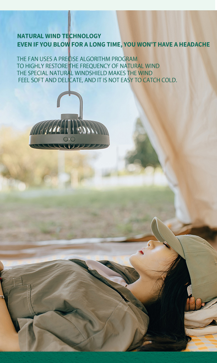 Portable Camping Fan YWF017 – portable fan detail 8