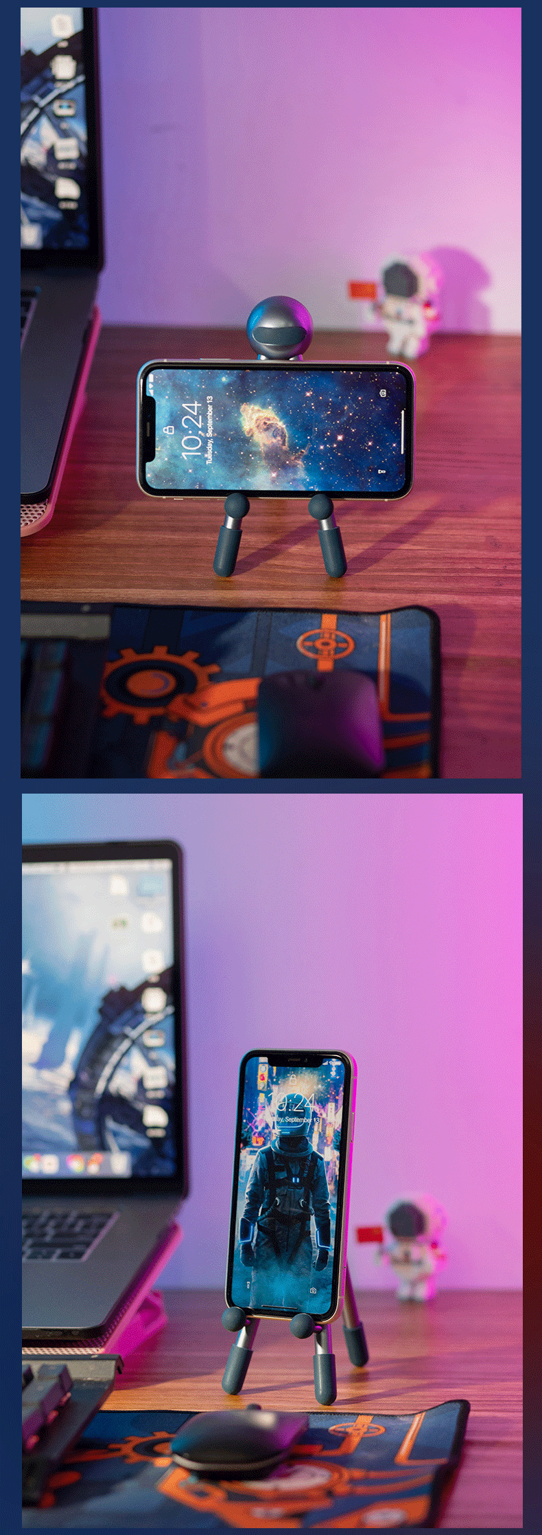 Desktop Phone Holder YMO001 – mobile accessory detail 10