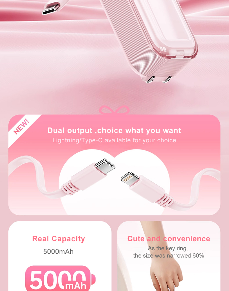 Potable Power Bank YWPB001 – mobile accessory detail 2