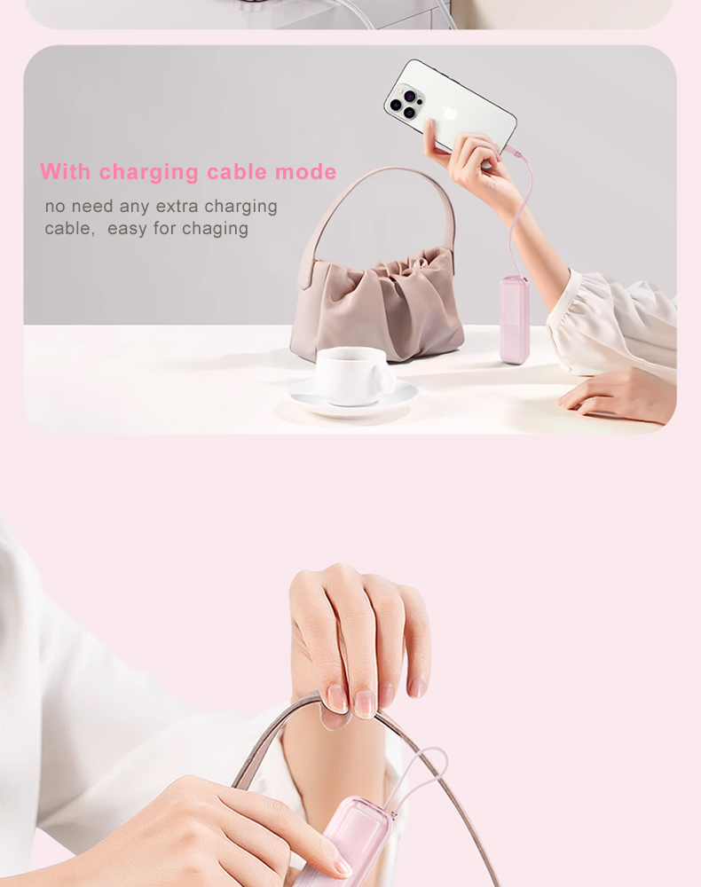 Potable Power Bank YWPB001 – mobile accessory detail 4