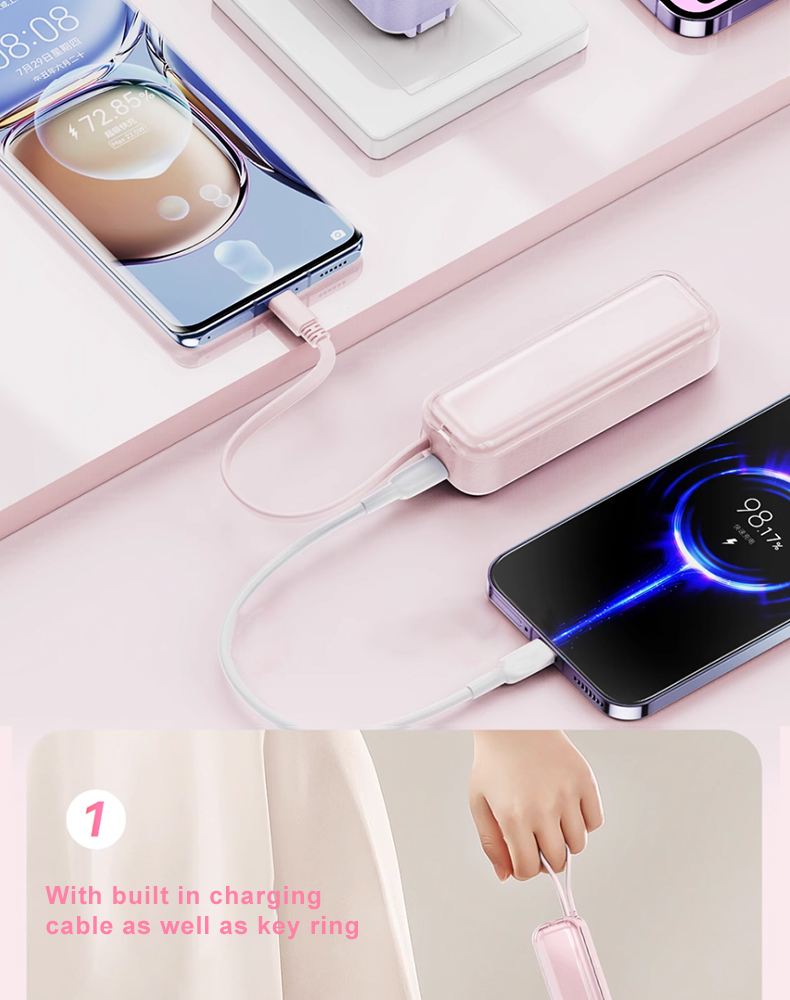 Potable Power Bank YWPB001 – mobile accessory detail 6