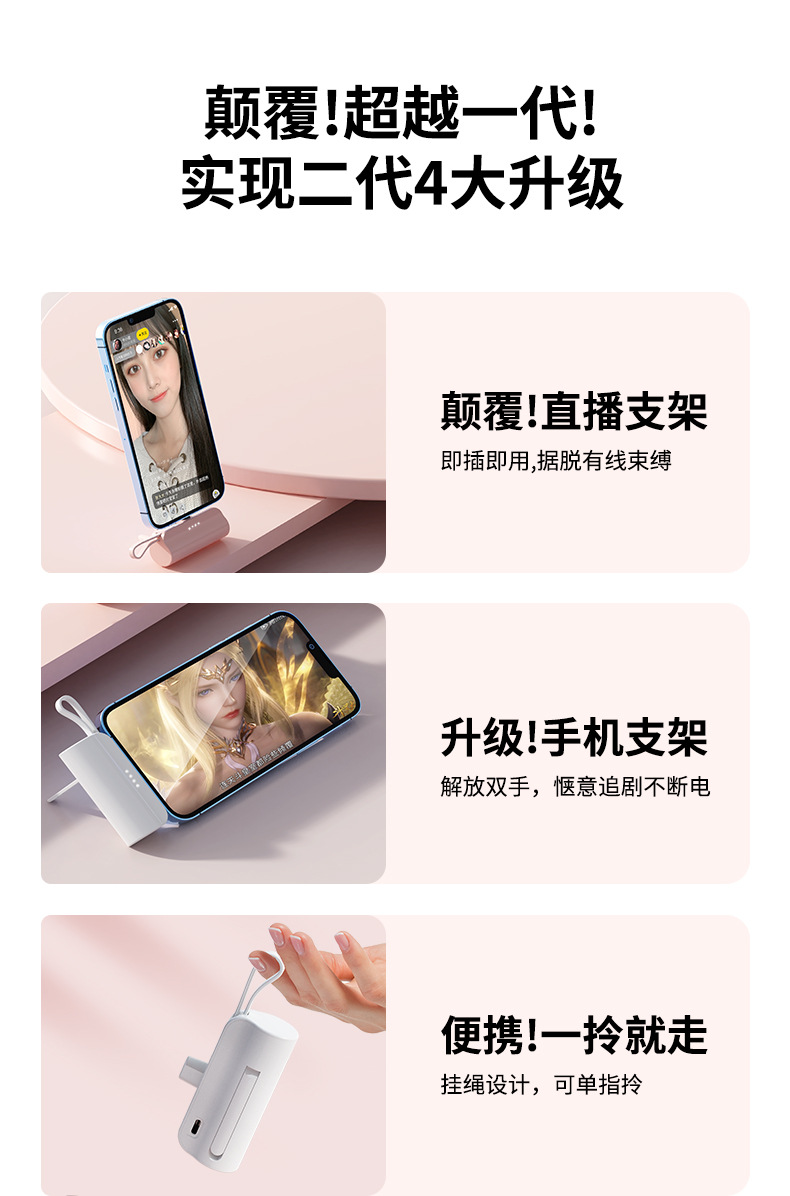 Potable Power Bank YWPB004 – mobile accessory detail 1