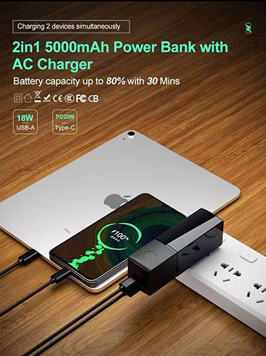 Potable Power Bank YWPB006 – mobile accessory detail 1