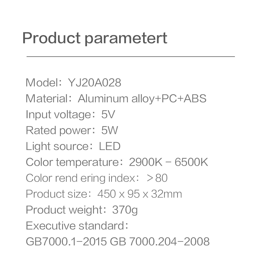Monitor Light Bar YWD002 – monitor light detail 2