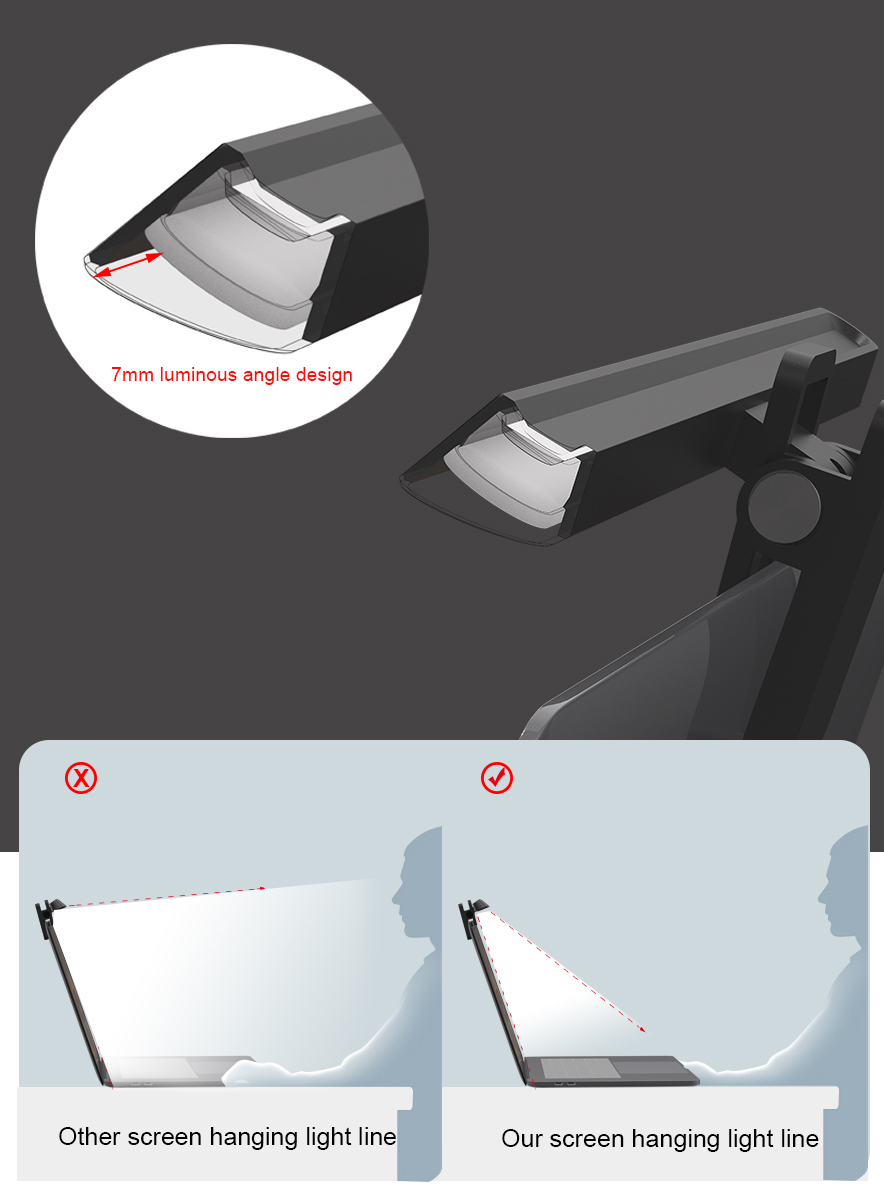 Monitor Light Bar YWD003 – monitor light detail 4