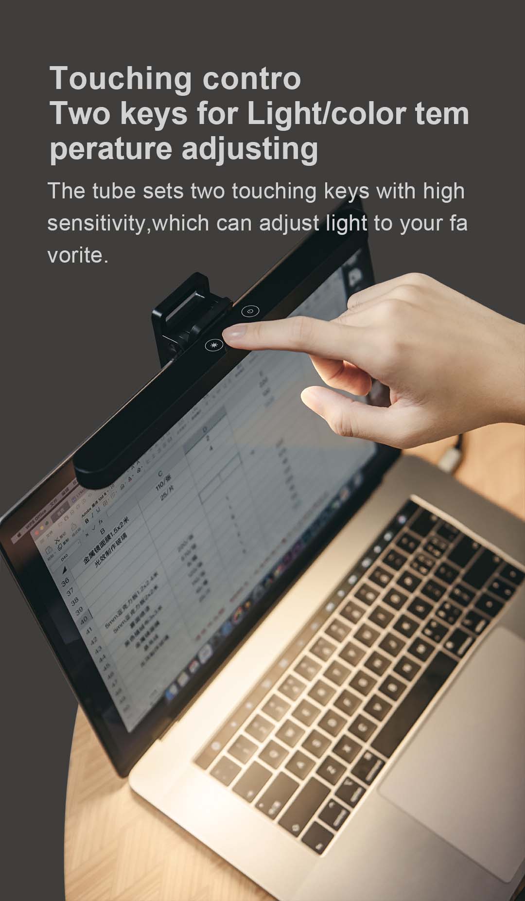 Monitor Light Bar YWD006 – monitor light detail 7