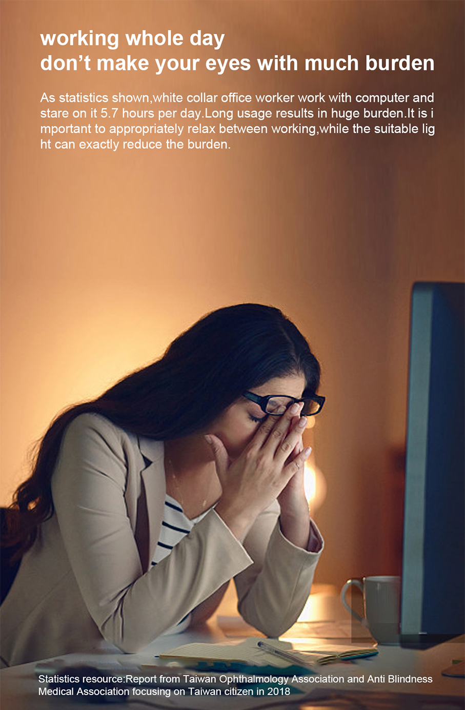 Monitor Light Bar YWD007 – monitor light detail 2