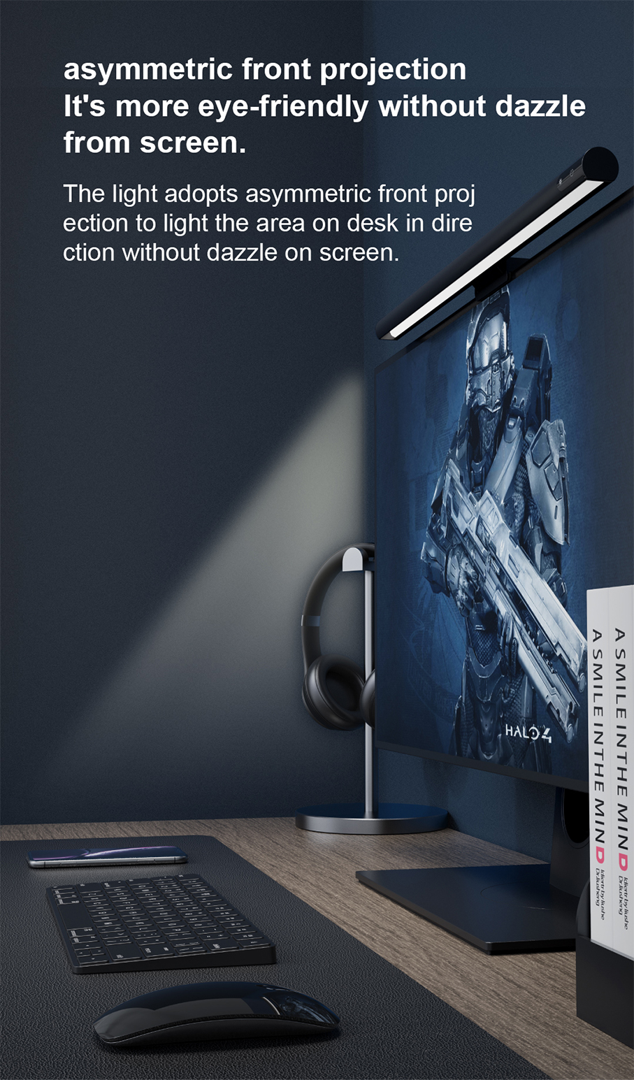 Monitor Light Bar YWD007 – monitor light detail 3