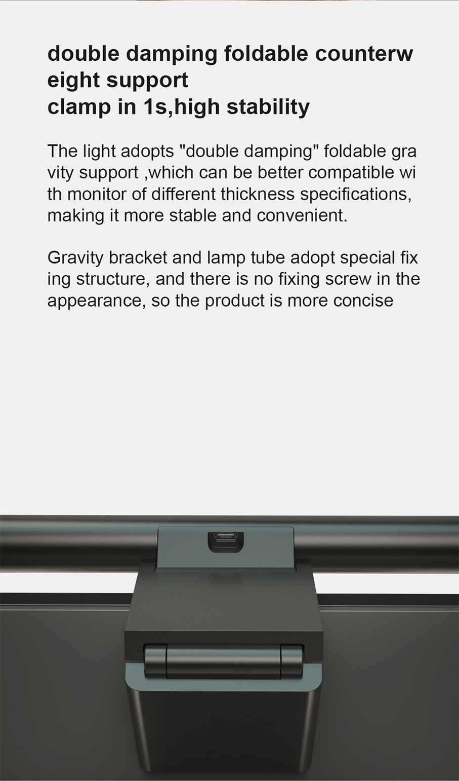 Monitor Light Bar YWD007 – monitor light detail 6