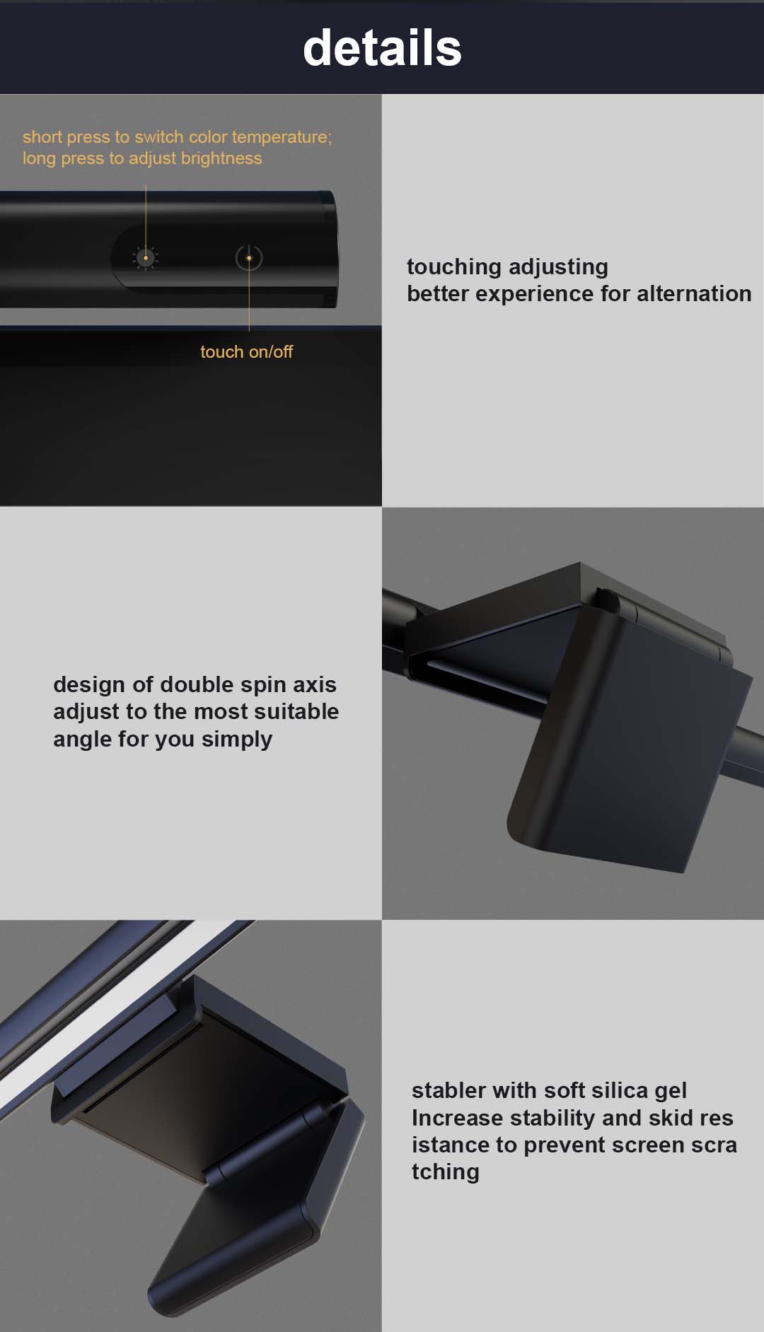 Monitor Light Bar YWD007 – monitor light detail 9