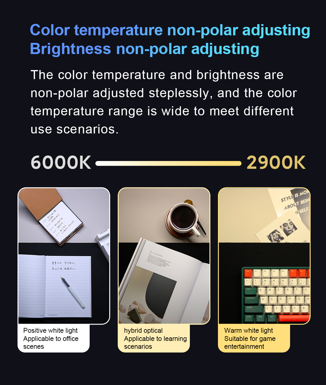 Monitor Light Bar YWD009 – monitor light detail 9