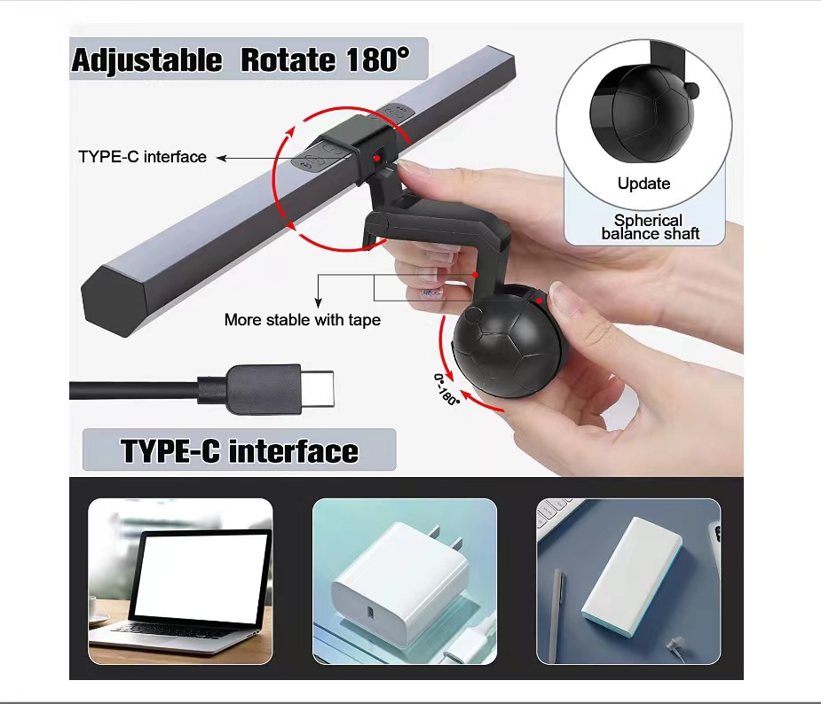 Monitor Light Bar YWD010 – monitor light detail 4