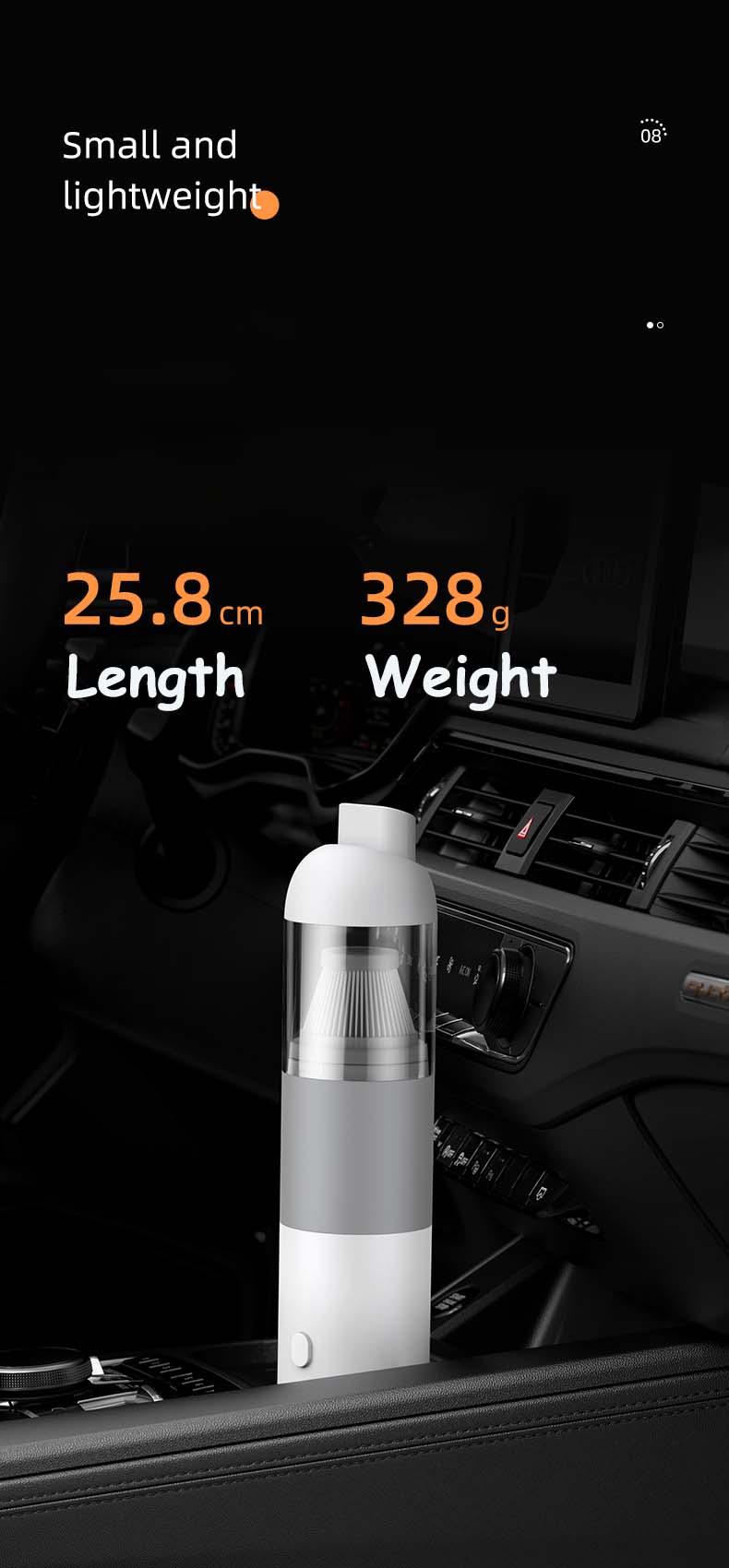 YWYM Vehicle Vacuum Cleaner YWV001 – home gadget detail 12