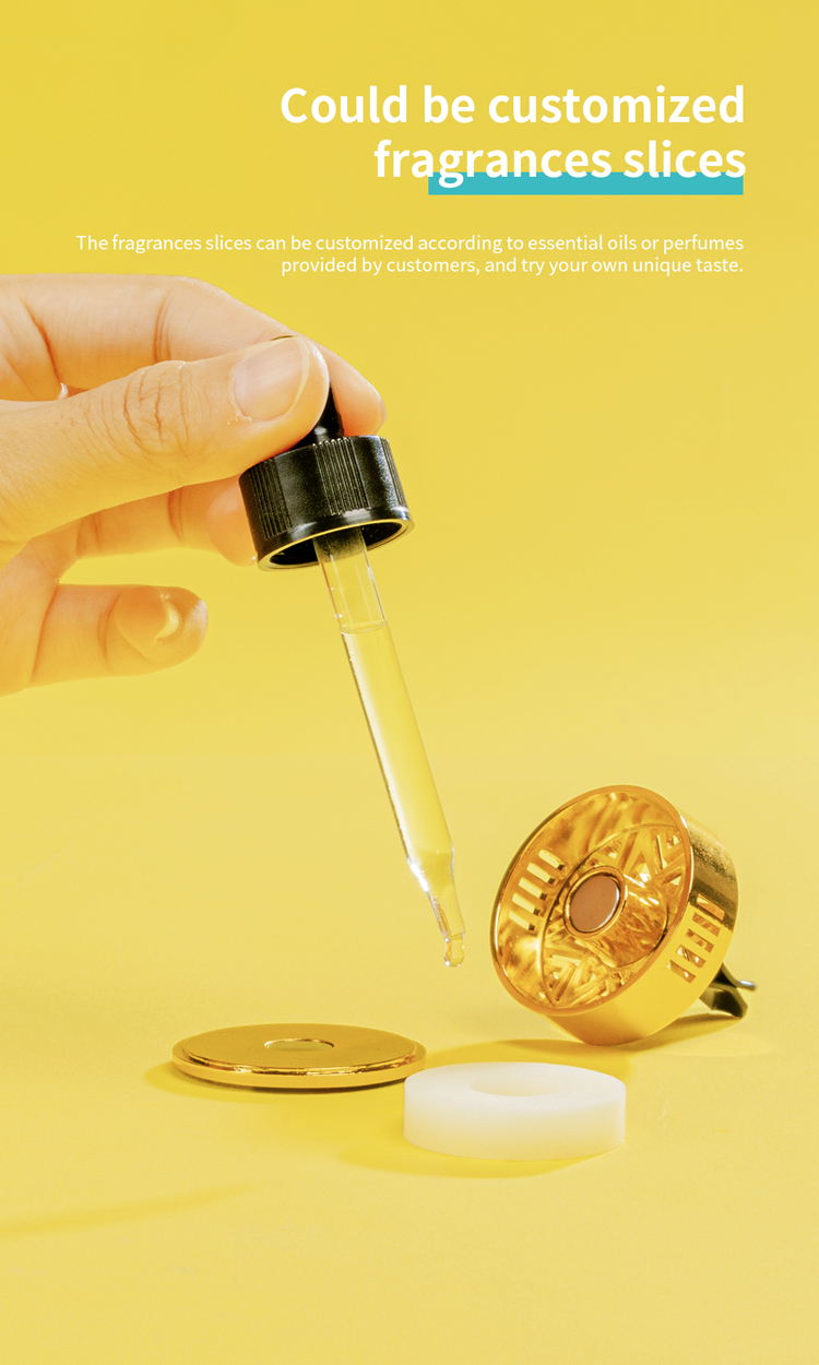 YWYM Vent Car Clip YWS002 – aroma diffuser detail 4