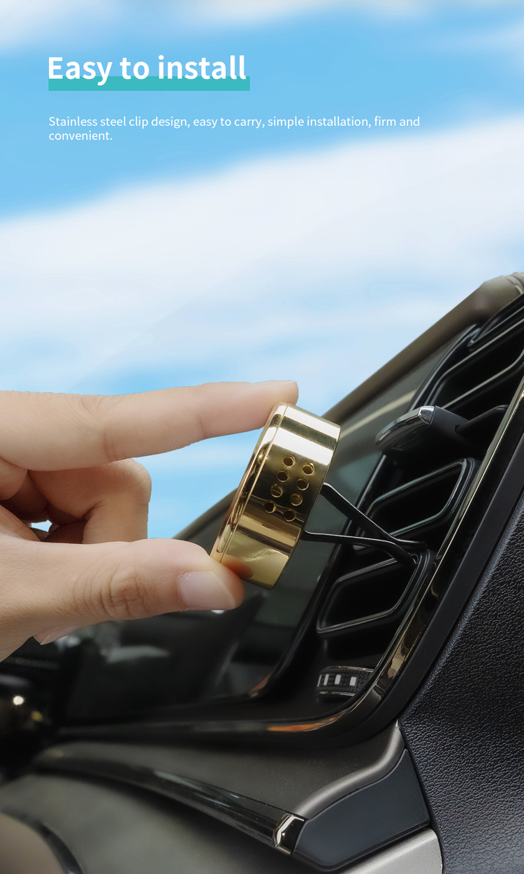 YWYM Vent Car Clip YWS002 – aroma diffuser detail 6