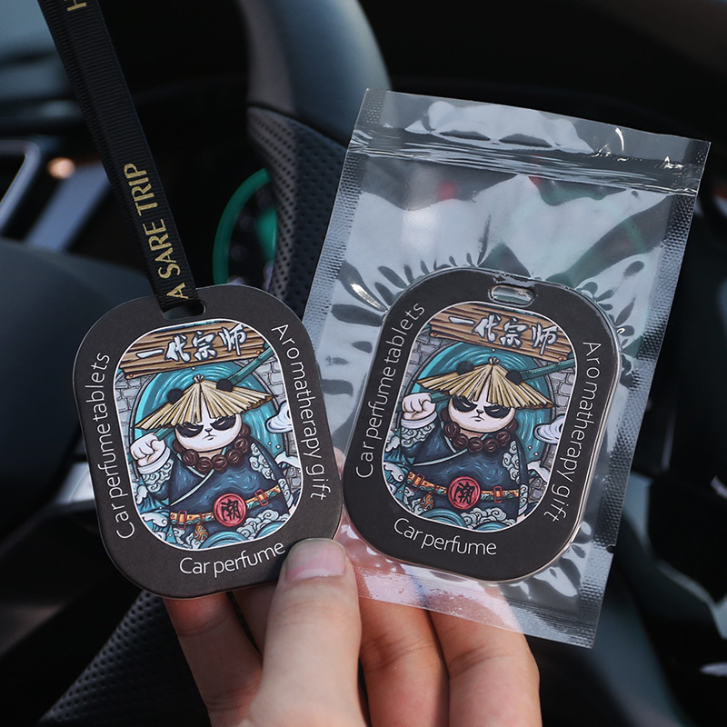 YWYM Vent Car Perfume Hanging Paper YWS094 – aroma diffuser detail 1