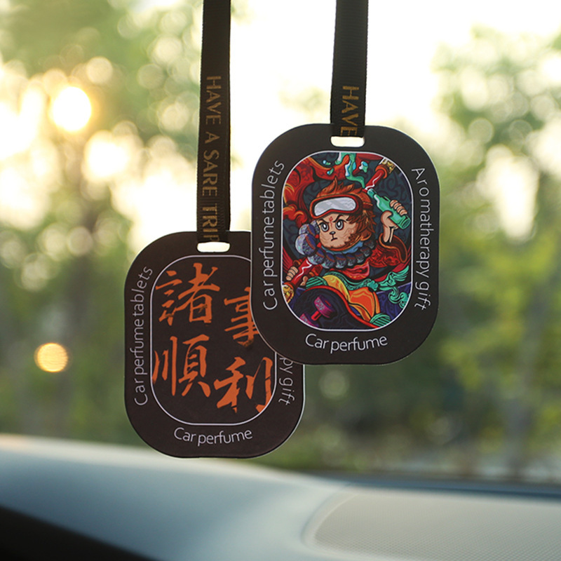 YWYM Vent Car Perfume Hanging Paper YWS094 – aroma diffuser detail 2