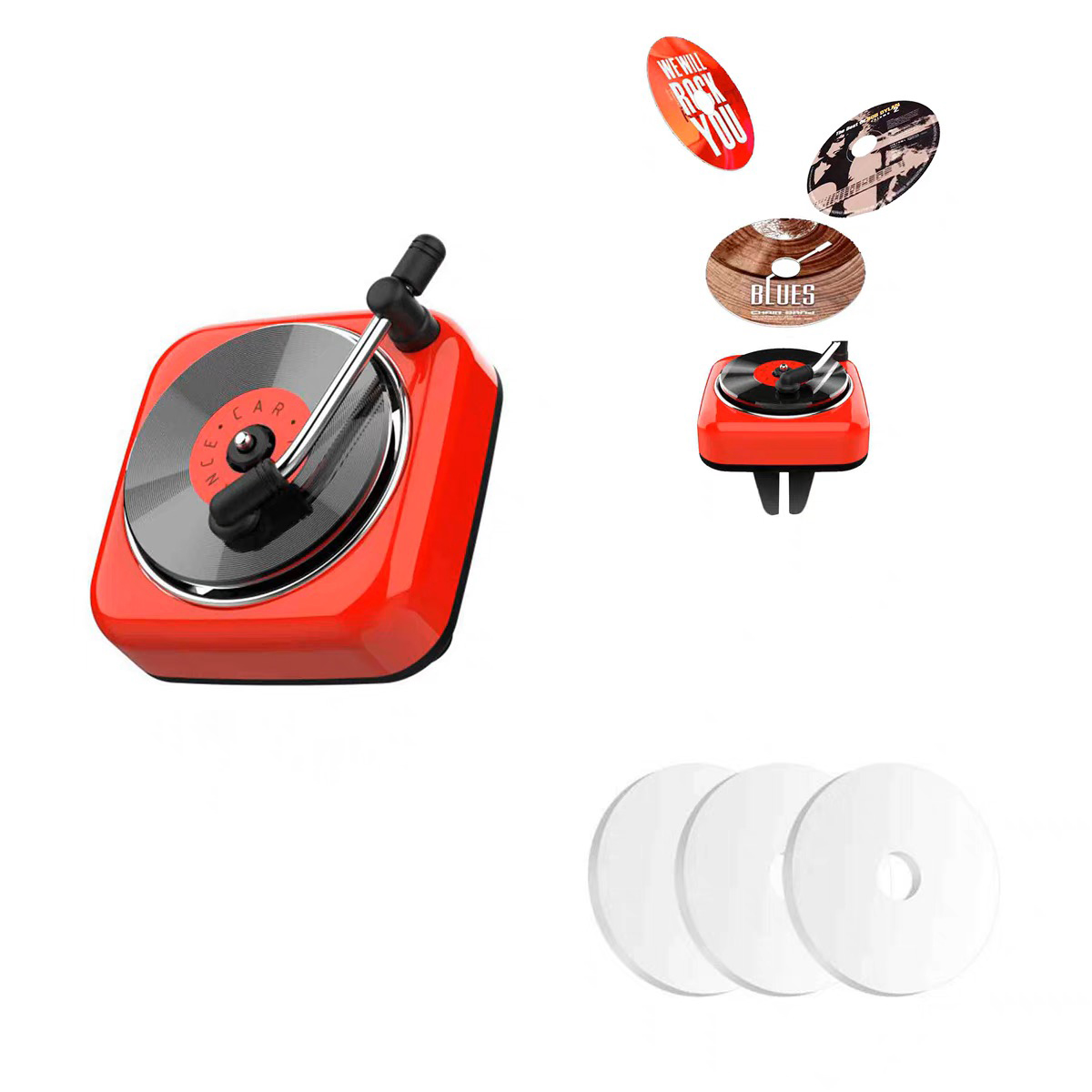 YWYM Vent Car Clip YWS100 – aroma diffuser detail 1