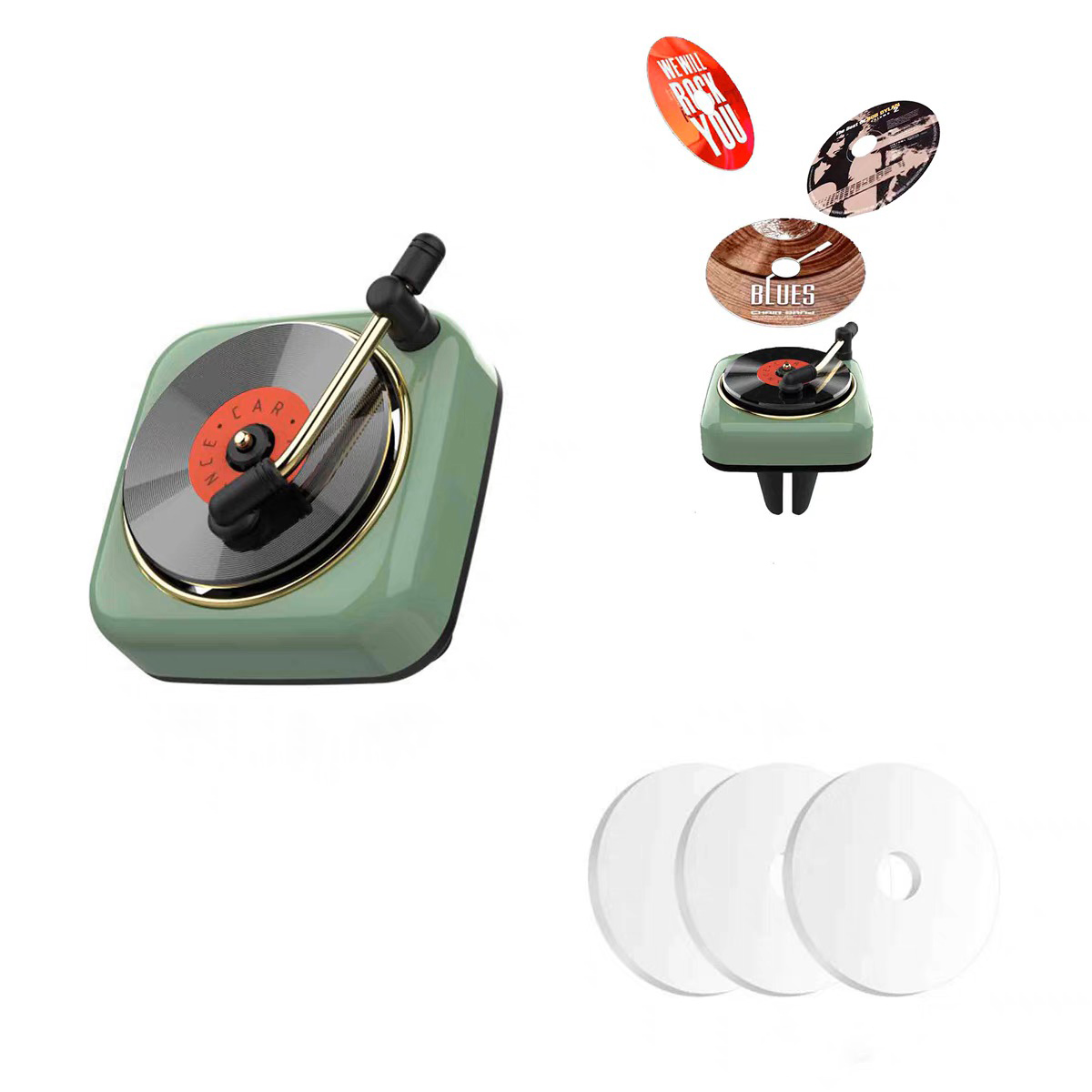 YWYM Vent Car Clip YWS100 – aroma diffuser detail 2