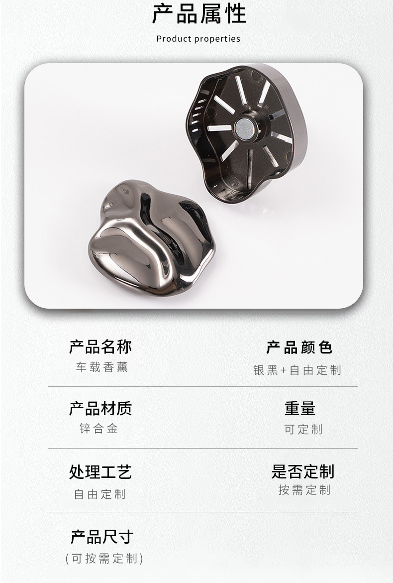 YWYM Vent Car Clip YWS118 – aroma diffuser detail 3