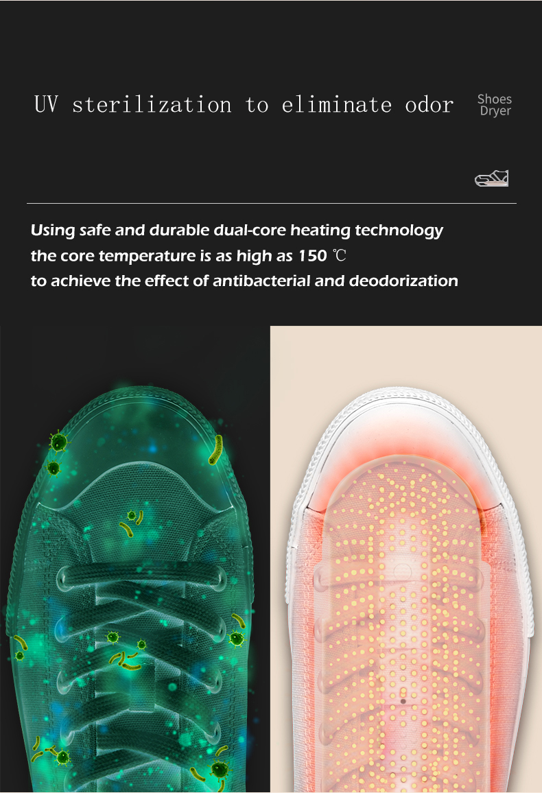 Capsule Shoes Dryer YWA005 – shoe dryer detail 5