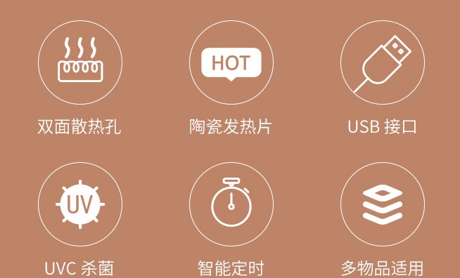 Bear Shoe Dryer YWA012 – shoe dryer detail 2