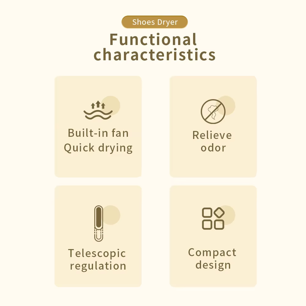 Extendable Shoe Dryer YWA014 – shoe dryer detail 2